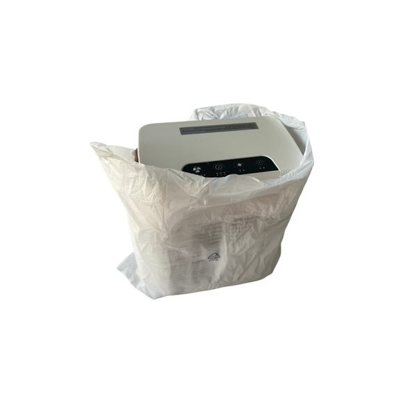 In Box Portable Air Cooler Fan w/ Humidifier LED Light Timer Mini AC Leather - Picture 5 of 7